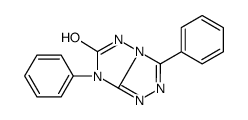 3,7-diphenyl-5H-[1,2,4]triazolo[4,3-b][1,2,4]triazol-6-one结构式