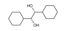 (1R,2R)-1,2-Dicyclohexyl-1,2-ethanediol Structure