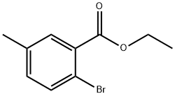 Benzoic acid, 2-bromo-5-methyl-, ethyl ester Structure