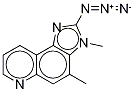 2-Azido-3,4-dimethylimidazo[4,5-f]quinoline-d3结构式