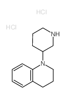 1-(3-Piperidinyl)-1,2,3,4-tetrahydroquinoline dihydrochloride结构式
