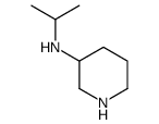 3-ISOPROPYLAMINO-PIPERIDINE-1-CARBOXYLIC ACID TERT-BUTYL ESTER Structure