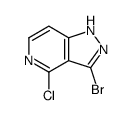 3-溴-4-氯-1H-吡唑并[4,3-c]吡啶图片