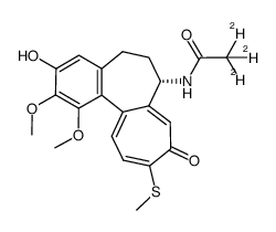3-Demethyl Thiocolchicine-d3结构式
