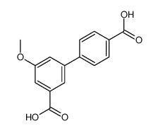 5-METHOXY-[1,1'-BIPHENYL]-3,4'-DICARBOXYLIC ACID structure