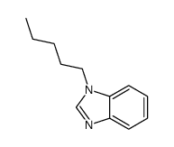 (9ci)-1-戊基-1H-苯并咪唑结构式