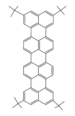 2,5,12,15-Tetra-tert-butylquaterrylen Structure