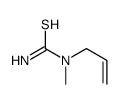Thiourea, N-methyl-N-2-propenyl- (9CI) Structure