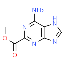 1H-Purine-2-carboxylicacid,6-amino-,methylester(9CI) picture