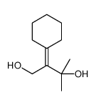 2-cyclohexylidene-3-methylbutane-1,3-diol结构式