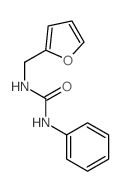 1-(2-furylmethyl)-3-phenyl-urea结构式