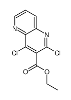 ethyl 2,4-dichloro-1,5-naphthyridine-3-carboxylate Structure
