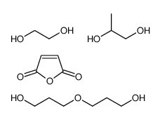 ethane-1,2-diol,furan-2,5-dione,3-(3-hydroxypropoxy)propan-1-ol,propane-1,2-diol结构式