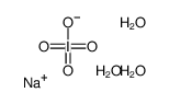 sodium,periodate,trihydrate Structure