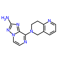 8-(7,8-Dihydro-1,6-naphthyridin-6(5H)-yl)[1,2,4]triazolo[1,5-a]pyrazin-2-amine Structure