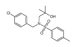 N-tosyl-1-(4-chlorobenzylamino)-2-methyl-2-propanol Structure