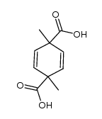 1,4-dimethylcyclohexa-2,5-diene-1,4-dicarboxylic acid Structure
