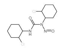 1,3-bis(2-chlorocyclohexyl)-1-nitroso-urea结构式