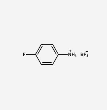 4-Fluoro-Phenylammonium tetrafluoroborate Structure