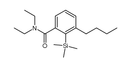 3-butyl-N,N-diethyl-2-(trimethylsilyl)benzamide Structure