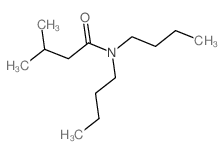 Butanamide,N,N-dibutyl-3-methyl-结构式