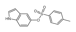 5-indolyl p-toluenesulfonate Structure