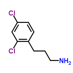 3-(2,4-Dichlorophenyl)-1-propanamine结构式