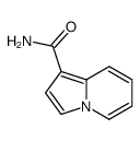 1-Indolizinecarboxamide(8CI) Structure