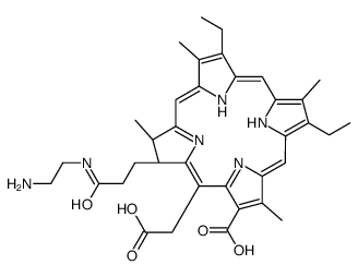 meso-chlorin e(6) monoethylene diamine structure