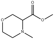 4-Methyl-morpholine-3-carboxylic acid methyl ester Structure