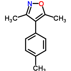 3,5-Dimethyl-4-(4-methylphenyl)-1,2-oxazole Structure