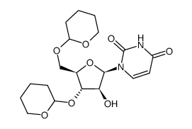 1-(3,5-bis-o-(tetrahydro-2h-pyran-2-yl)-beta-d-arabinofuranosyl)-2,4(1h,3h)-pyrimidinedione picture