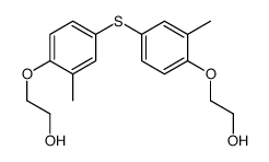 2-[4-[4-(2-hydroxyethoxy)-3-methylphenyl]sulfanyl-2-methylphenoxy]ethanol结构式