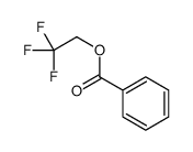 2,2,2-trifluoroethyl benzoate Structure