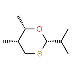 1,3-Oxathiane,5,6-dimethyl-2-(1-methylethyl)-,(2alpha,5alpha,6alpha)-(9CI) picture