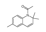 1-acetyl-2,2,6-trimethyl-1,2-dihydroquinoline Structure