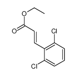 Ethyl (2E)-3-(2,6-dichlorophenyl)acrylate Structure