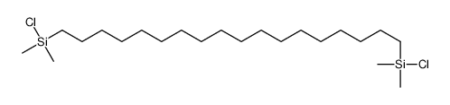 chloro-[18-[chloro(dimethyl)silyl]octadecyl]-dimethylsilane Structure