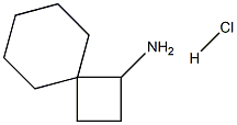 SPIRO[3.5]NONAN-1-AMINE HCL Structure