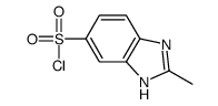 2-METHYL-1H-BENZIMIDAZOLE-6-SULFONYL CHLORIDE picture