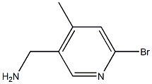 (6-Bromo-4-methyl-pyridin-3-yl)-methyl-amine结构式