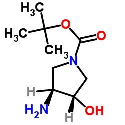 tert-butyl (3S,4S)-3-amino-4-hydroxypyrrolidine-1-carboxylate picture