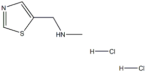 Methyl-thiazol-5-ylmethyl-amine dihydrochloride Structure