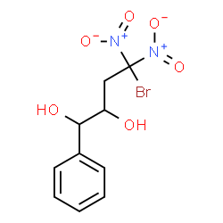 4-Bromo-4,4-dinitro-1-phenyl-1,2-butanediol结构式