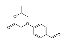 propan-2-yl 2-(4-formylphenoxy)acetate结构式