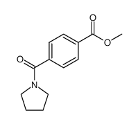 4-(1-PYRROLIDINYLCARBONYL)-,BENZOIC ACID METHYL ESTER picture