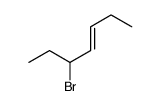 5-Bromo-3-heptene Structure