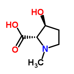 L-Proline, 3-hydroxy-1-methyl-, (3S)- (9CI)结构式