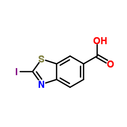 2-Iodo-1,3-benzothiazole-6-carboxylic acid Structure