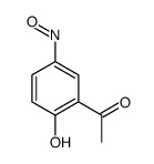2-Acetyl-4-(hydroxyimino)-2,5-cyclohexadien-1-one结构式